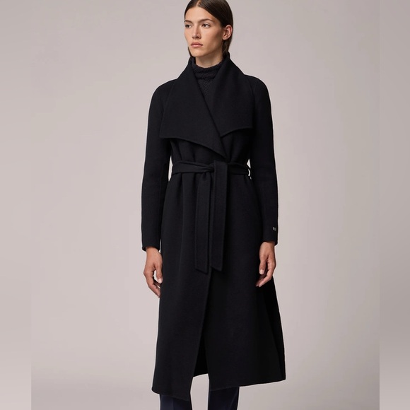 Soia & Kyo wool coat w/ cascade collar - Picture 10 of 11
